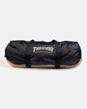 Duffel Taska Thrasher Thrasher Panske Čierne | SK-15WXRBVFD