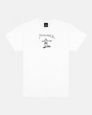 Tricko Thrasher Gonz Panske Biele | SK-09ROUDXYZ